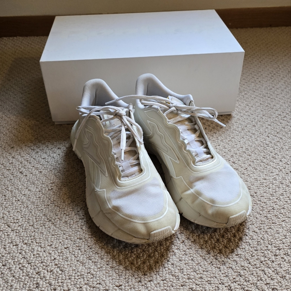 Reebok x Victoria Beckham Zig Kinetica Sneaker white womens 10.5 US, Vguc - Picture 6 of 13